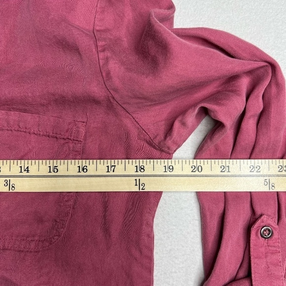 Cotton On Women's Button Down Long Sleeve Mauve Blouse Size XS‎ - Picture 3 of 8